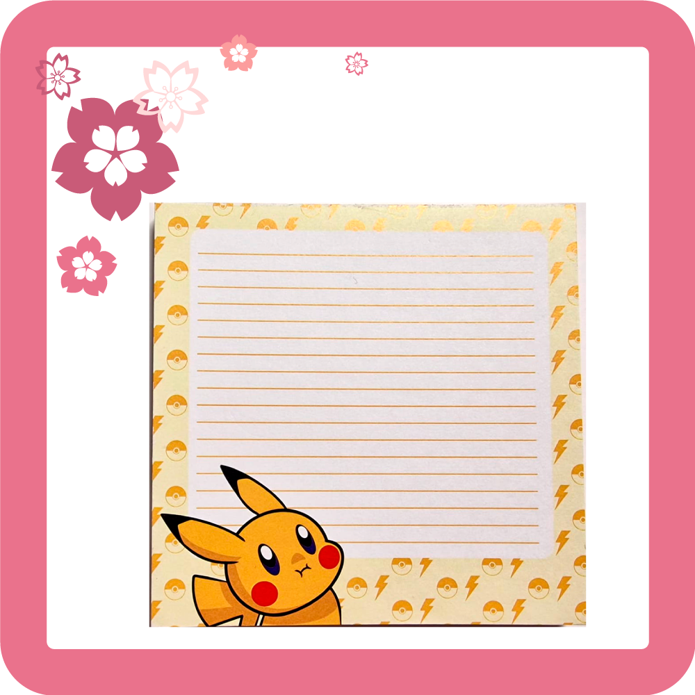 Libreta Pokémon — Pikachu